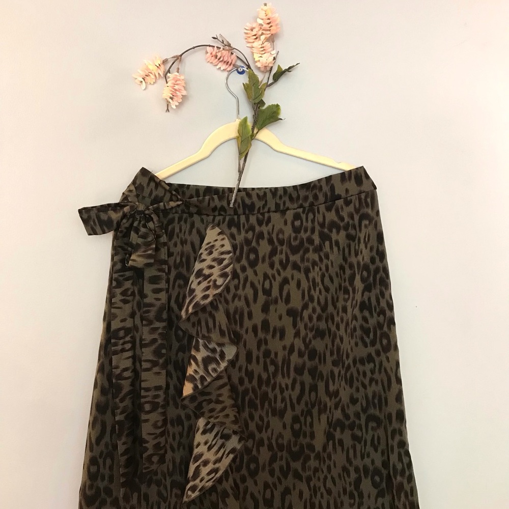 Leopard print | Maxi skirt | fall | Animal print | ruffles